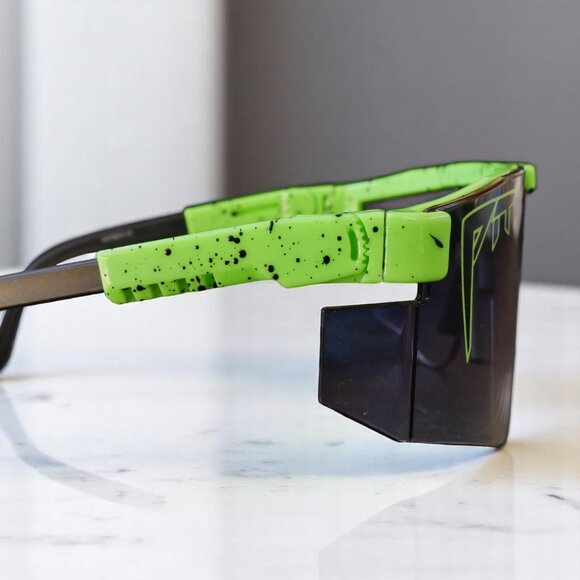 Pit Viper Boomslang Sunglasses Faded Lens Blocks 100% UVA & UVB Beach Sports NWT - Picture 6 of 7
